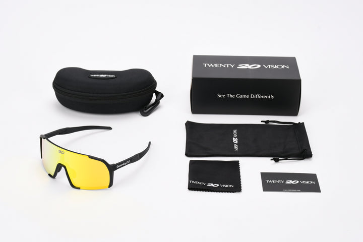 TWENTY20 VISION SUNGLASSES FLAIRS FULL GOLD LENS