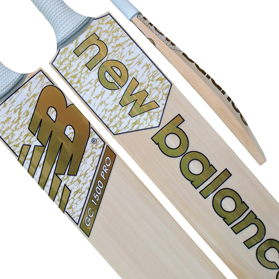 NEW BALANCE GC 1500 PRO ENGLISH WILLOW CRICKET BAT GO-24