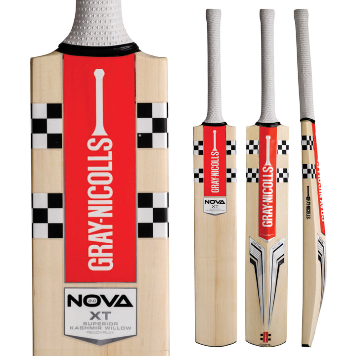 GRAY-NICOLLS NOVA 2.0 XT KASHMIR WILLOW CRICKET BAT JUNIOR