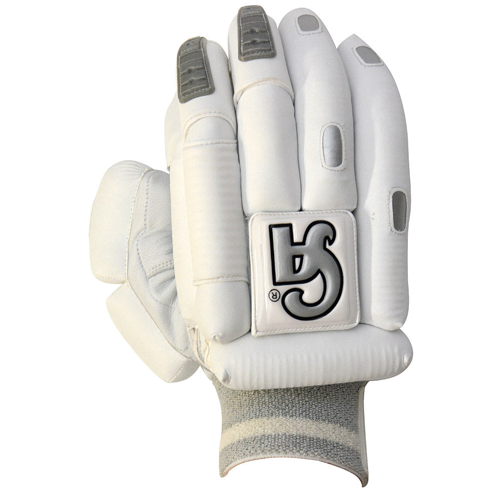 CA DG DRAGON WHITE CRICKET BATTING GLOVES