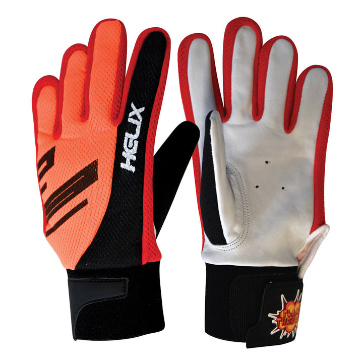 HELIX FLAME THROWER INDOOR CRICKET BATTING GLOVES