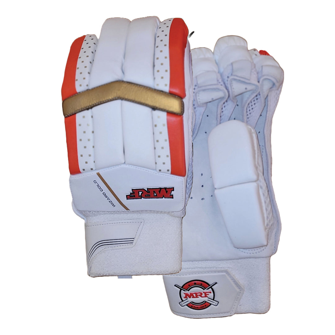 MRF WIZARD GOLD CRICKET CRICKET BATTING GLOVES