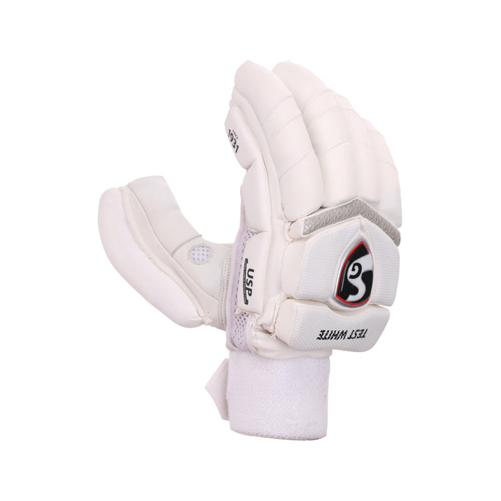 SG TEST WHITE BATTING GLOVES