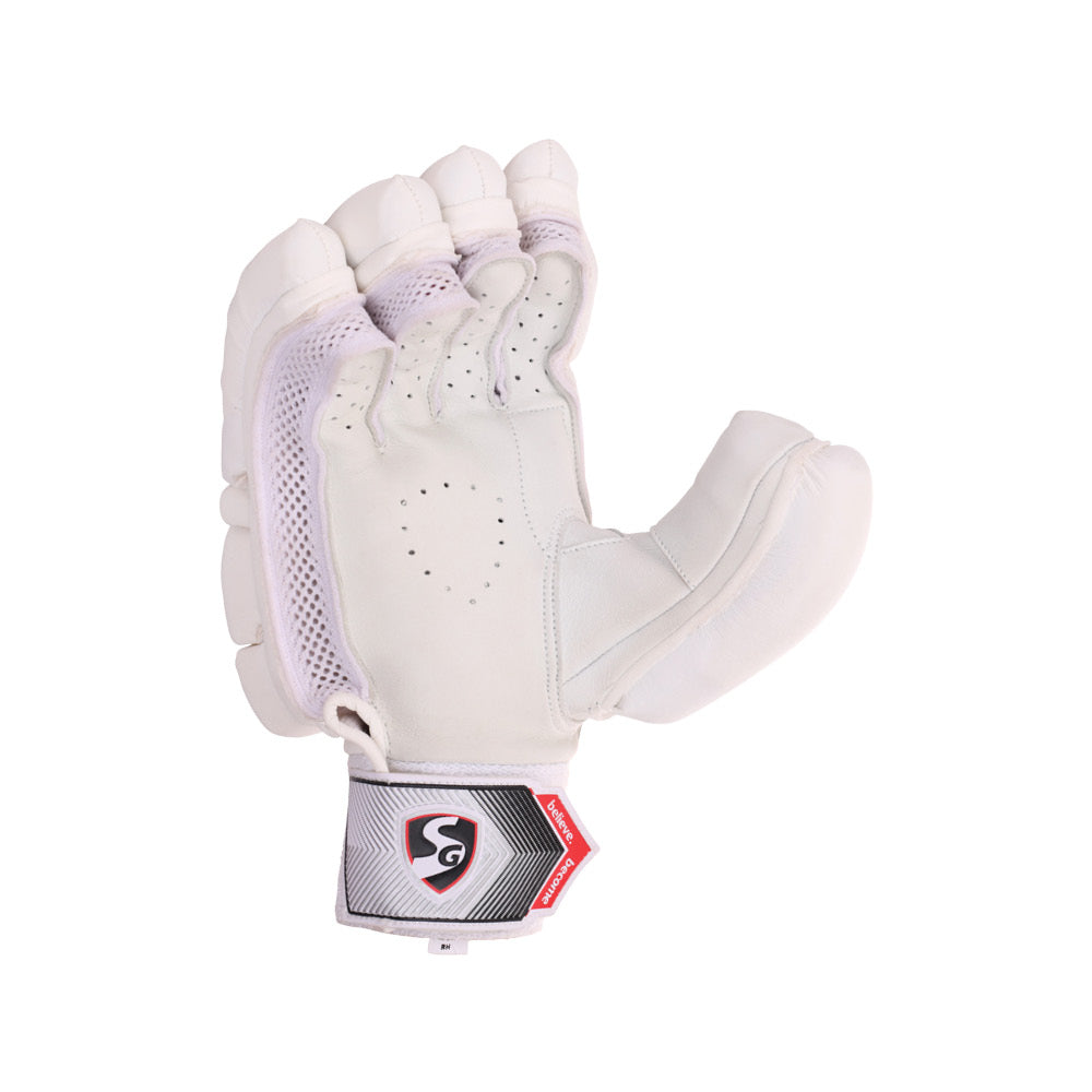 SG TEST WHITE BATTING GLOVES