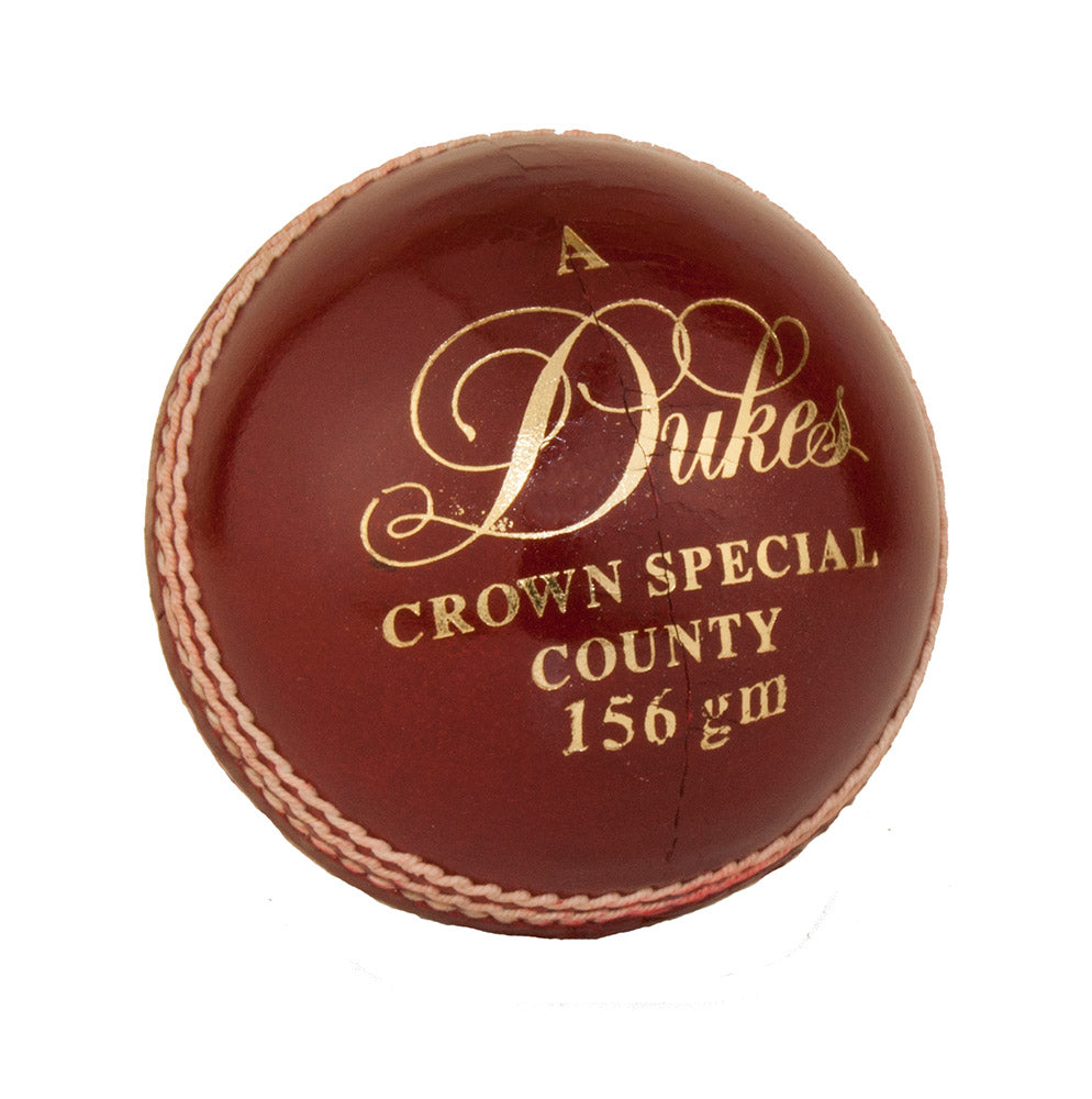 DUKES CROWN SPECIAL COUNTY 4 PIECE CRICKET BALLS RED