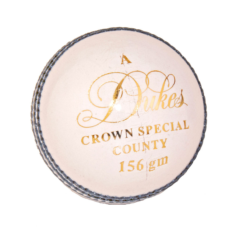 DUKES CROWN SPECIAL COUNTY 4 PIECE CRICKET BALLS WHITE