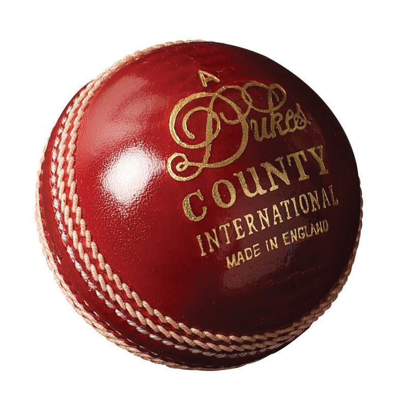 DUKES COUNTY INTERNATIONAL 4 PIECE CRICKET BALLS RED