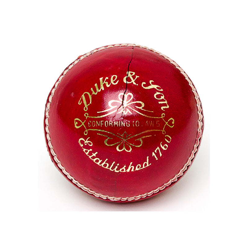 DUKES SPECIAL COACH 4 PIECE CRICKET BALLS RED/WHITE