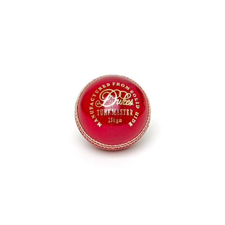 DUKES TURFMASTER 4 PIECE CRICKET BALLS WHITE
