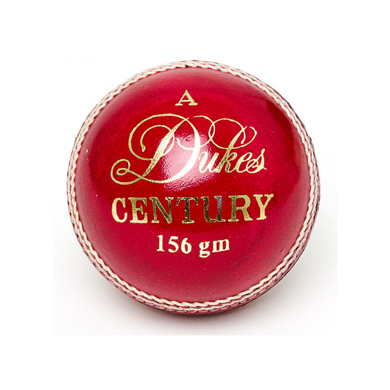 DUKES CENTURY 2 PIECE CRICKET BALLS RED