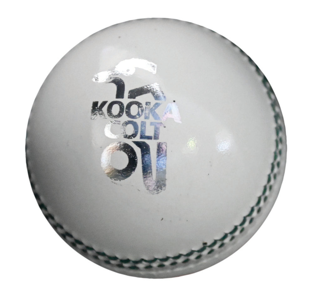 KOOKABURRA COLT 2 PIECE CRICKET BALLS WHITE