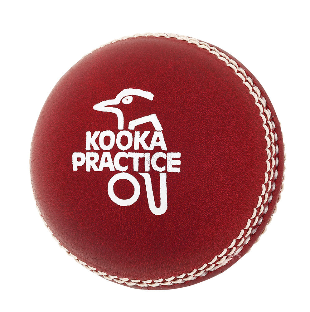 KOOKABURRA PRACTICE 2 PIECE CRICKET BALLS WHITE