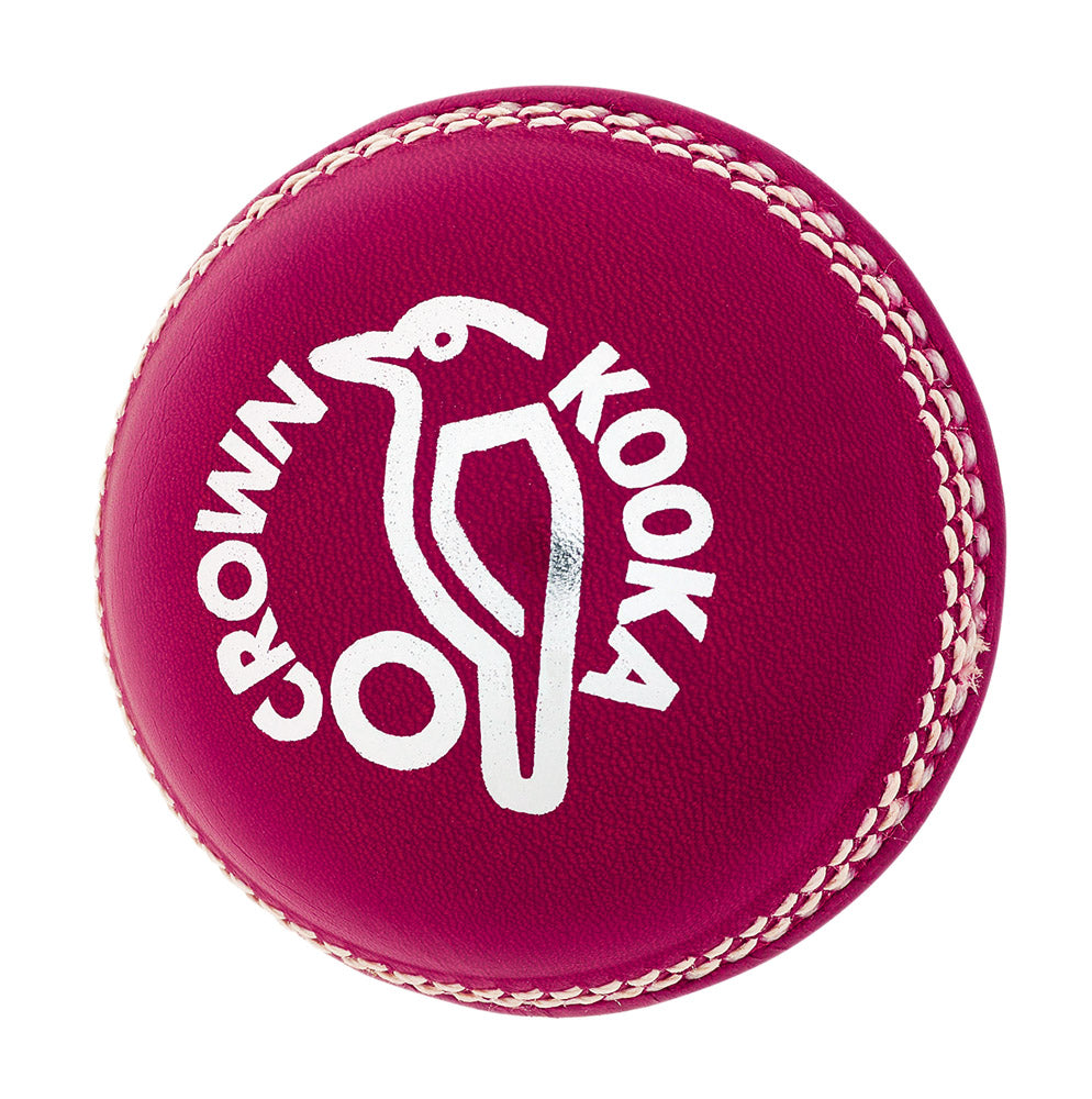 KOOKABURRA CROWN 2 PIECE CRICKET BALLS PINK
