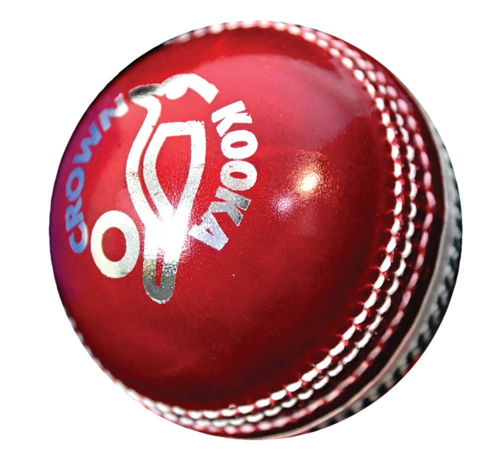 KOOKABURRA CROWN 2 PIECE CRICKET BALLS RED/WHITE