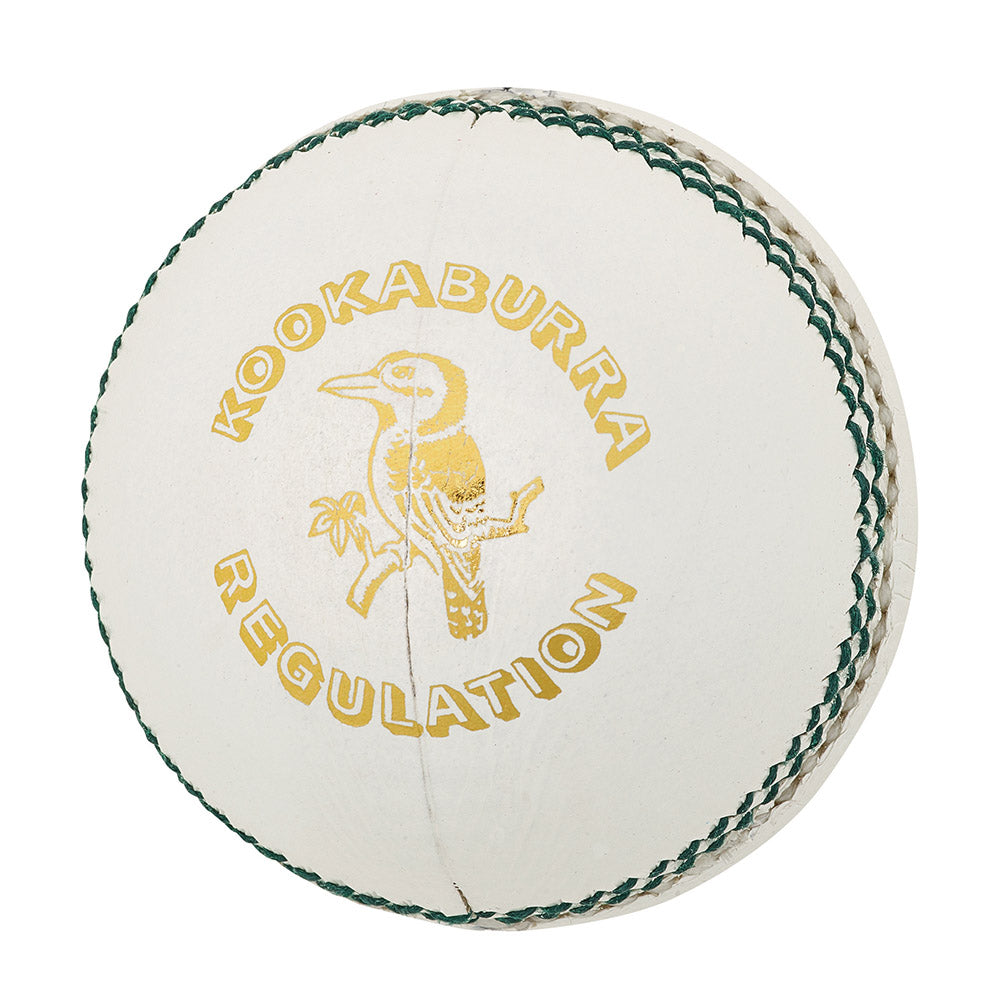 KOOKABURRA REGULATION REJECT 4 PIECE CRICKET BALLS WHITE