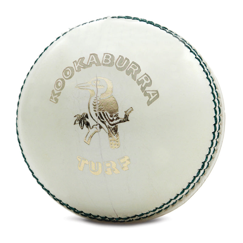 KOOKABURRA TURF REJECT 4 PIECE CRICKET BALLS WHITE