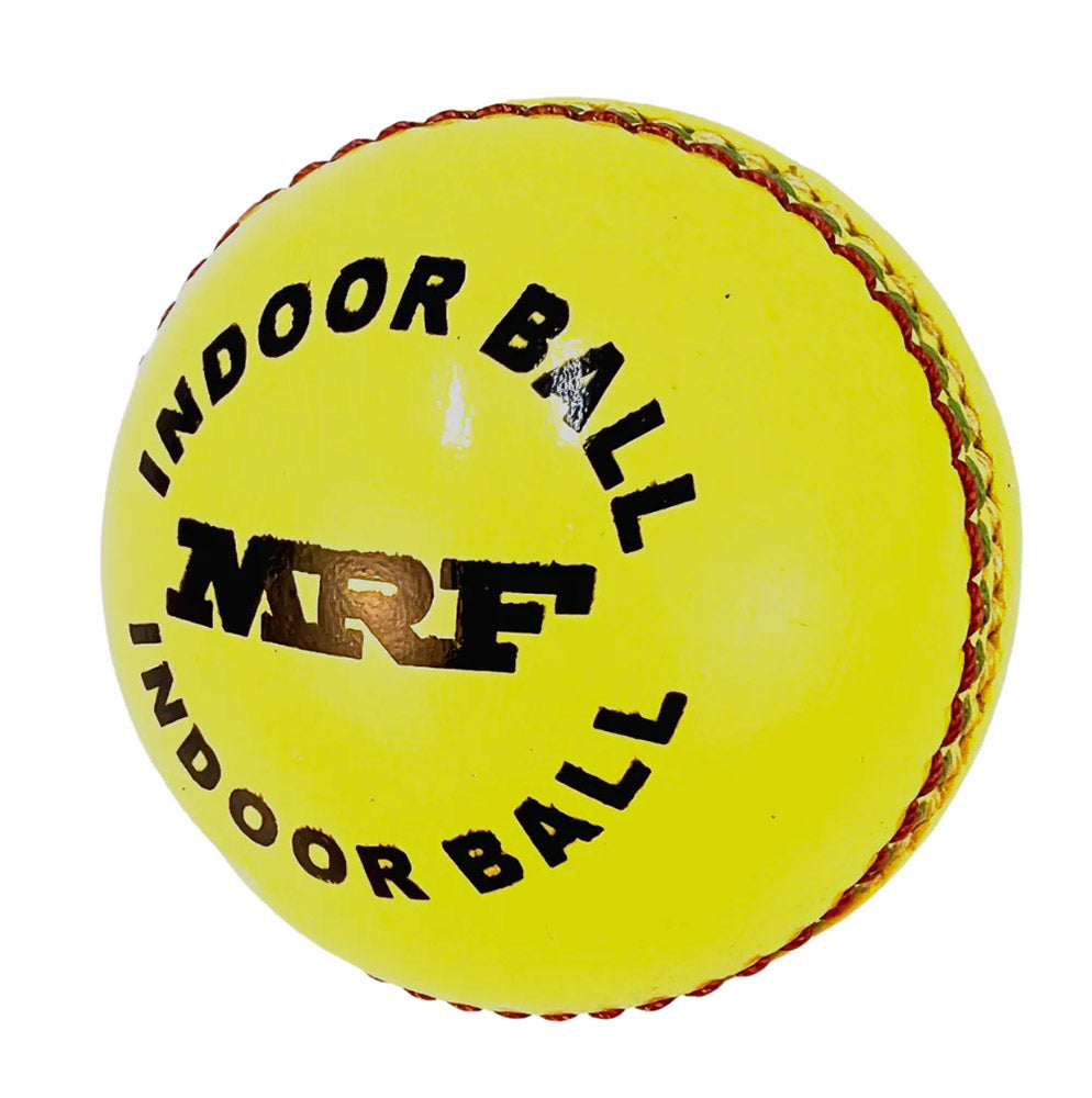 MRF INDOOR CRICKET BALL YELLOW