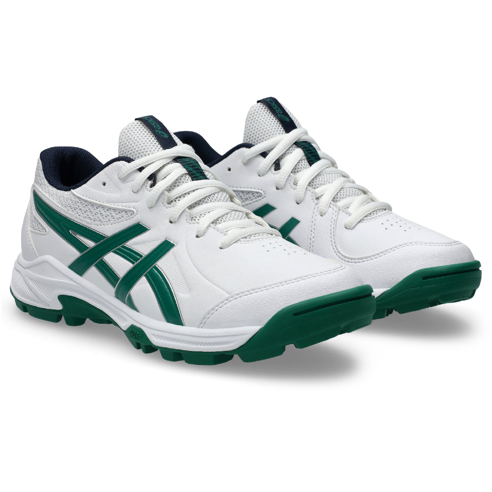 ASICS GEL-PEAKE GS WHITE/GREEN – Greg Chappell Cricket Centre
