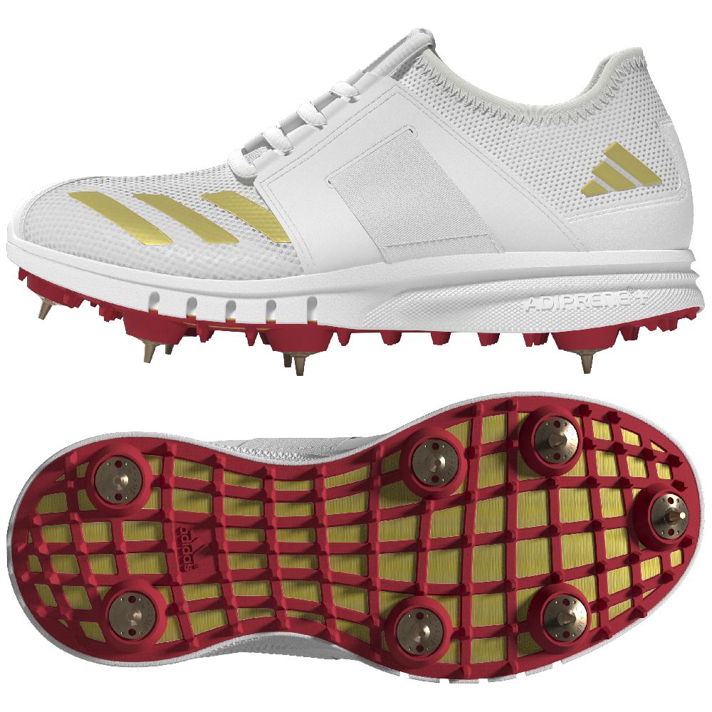 ADIDAS HOWZAT FULL CRICKET SPIKE SHOE GOLD JUNIOR – Greg Chappell