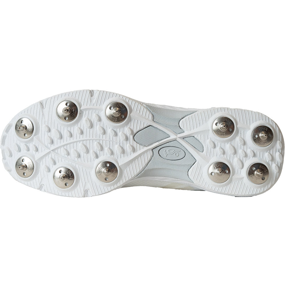 KOOKABURRA PRO 2.0 CRICKET SPIKE WHITE/GREY