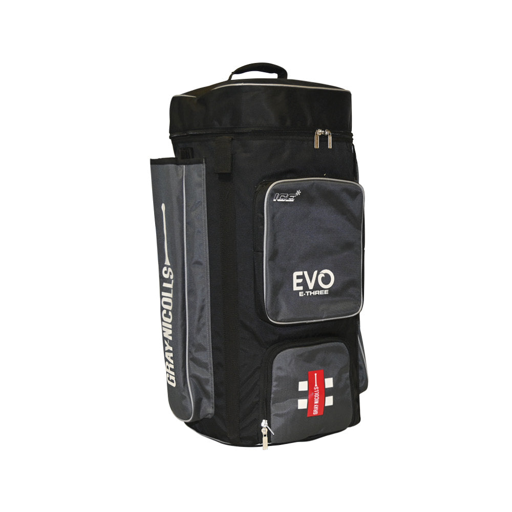 GRAY-NICOLLS EVO E-THREE STAND UP WHEELIE DUFFLE