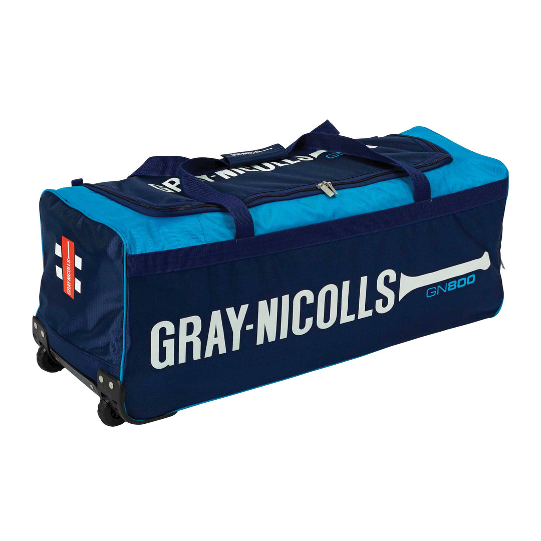 GRAY-NICOLLS 800 CRICKET WHEEL BAG NAVY/ROYAL