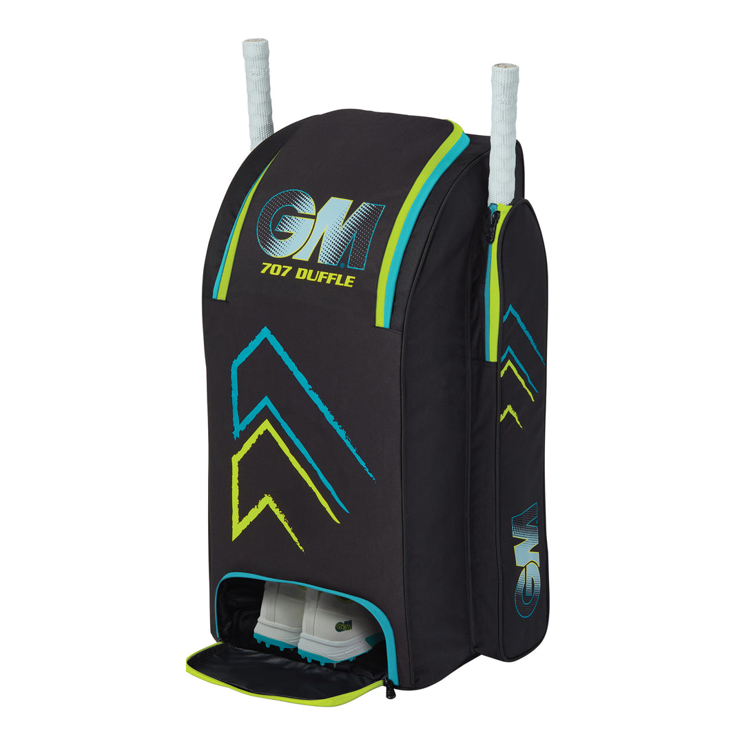 GM CRKT BAG 707 DUFFLE BLACK/CYAN/FLUORO