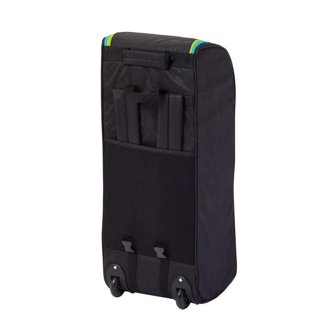 GM CRKT 606 WHEELIE DUFFLE BLACK/CYAN/FL