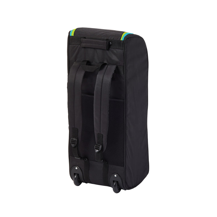 GM CRKT 606 WHEELIE DUFFLE BLACK/CYAN/FL