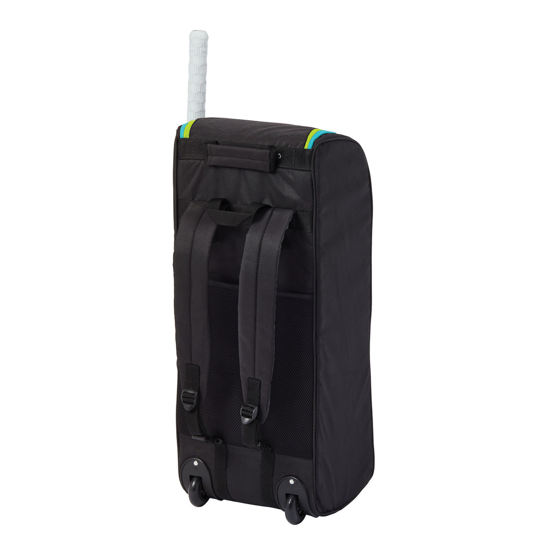 GM CRKT 606 WHEELIE DUFFLE BLACK/CYAN/FL
