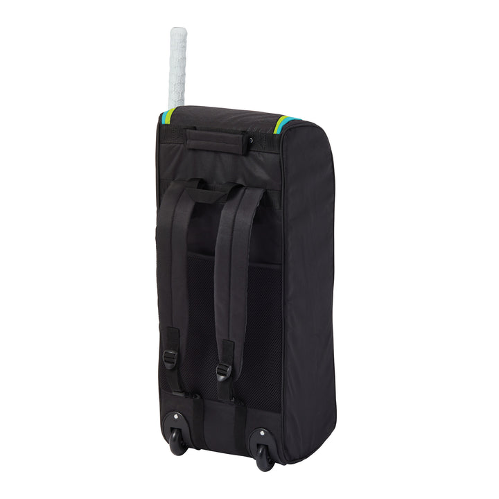 GM CRKT 606 WHEELIE DUFFLE BLACK/CYAN/FL