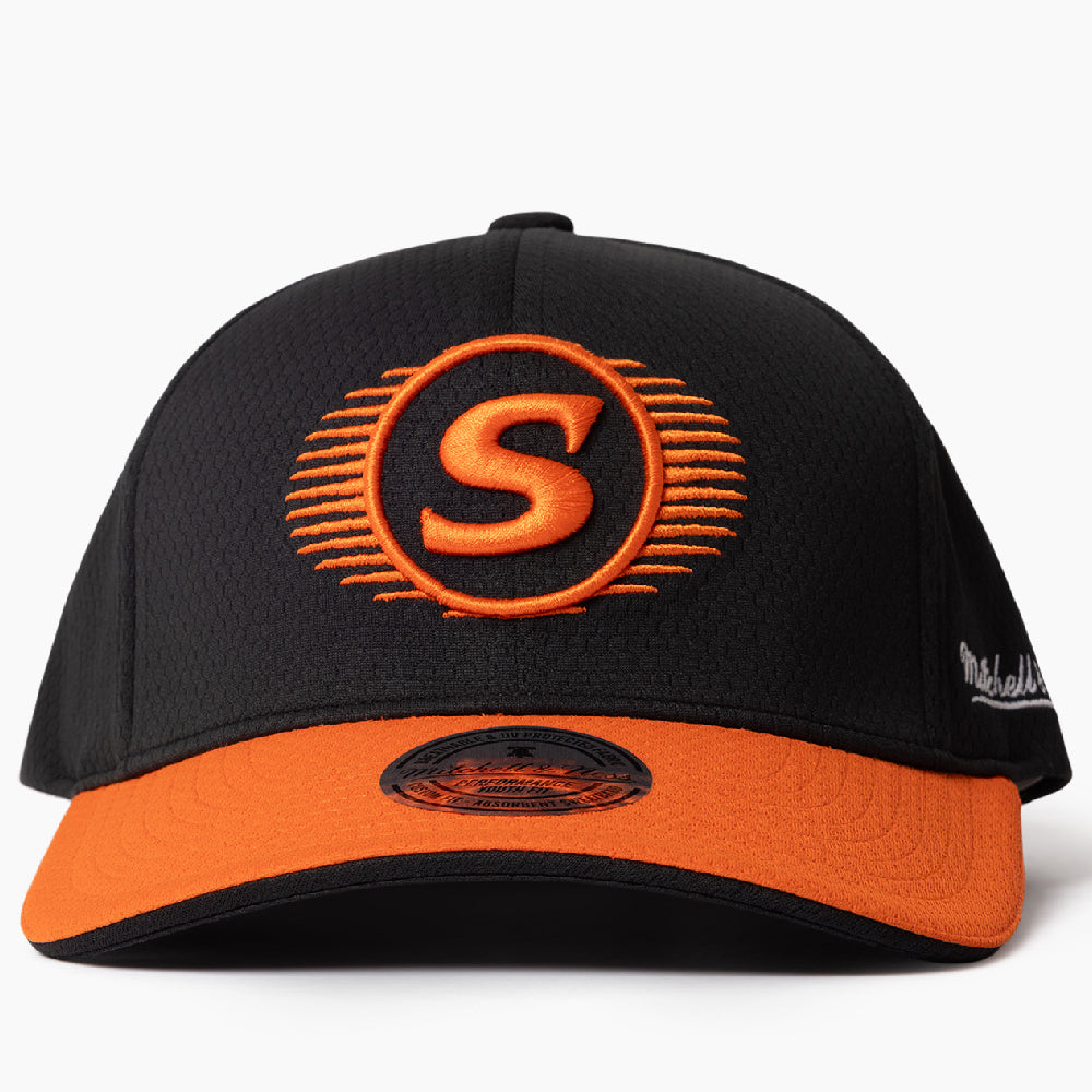BBL15 Mitchell & Ness On Field Cap Youth - PERTH SCORCHERS – Greg