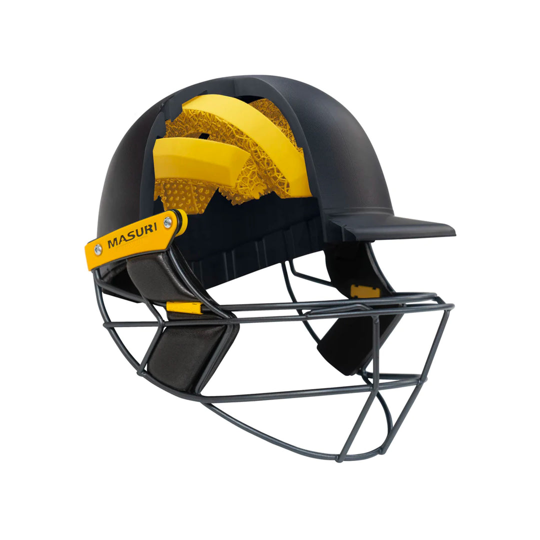 MASURI TRUE FIT 3D E LINE STEEL GRILLE HELMET