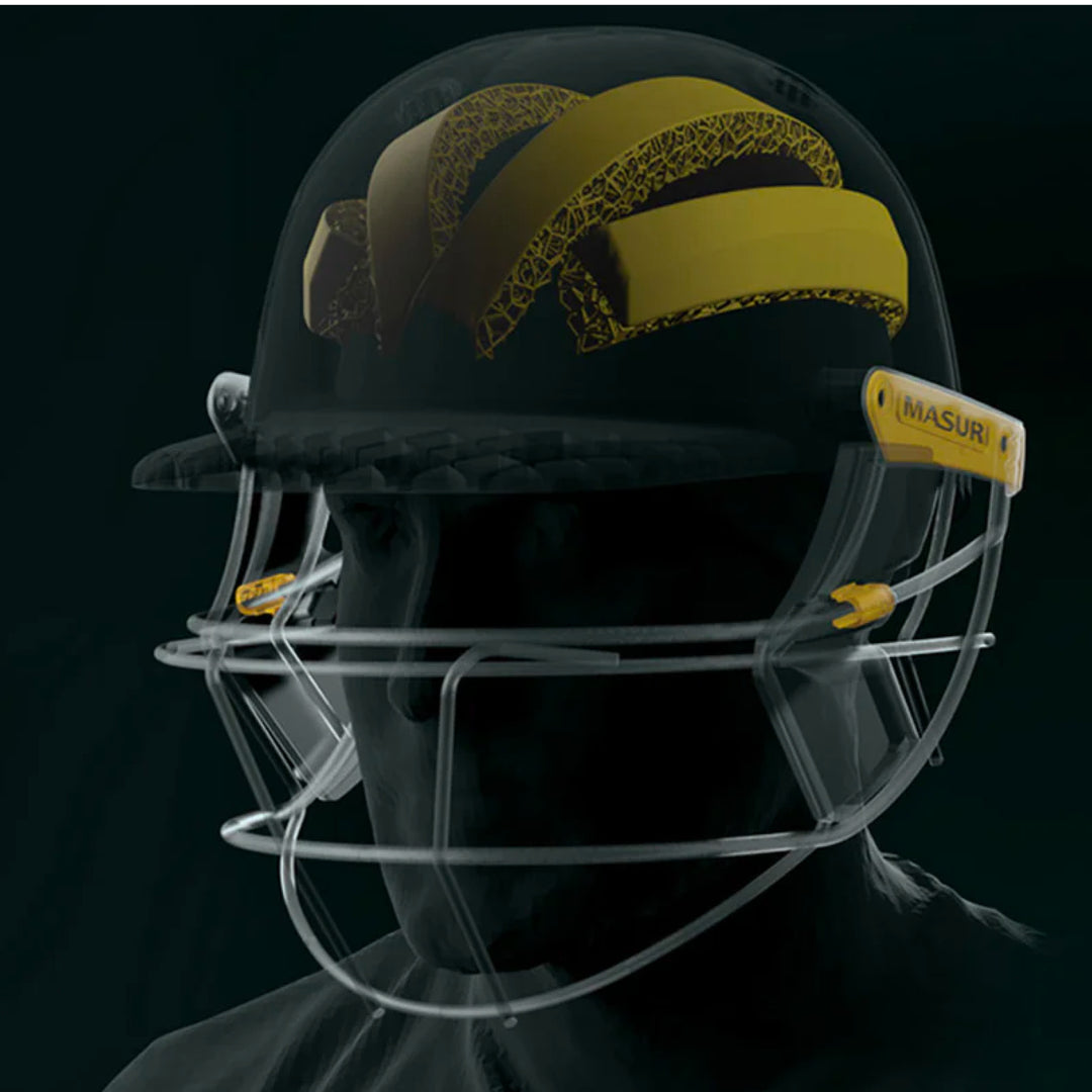 MASURI TRUE FIT 3D T LINE TITANIUM GRILLE HELMET JUNIOR
