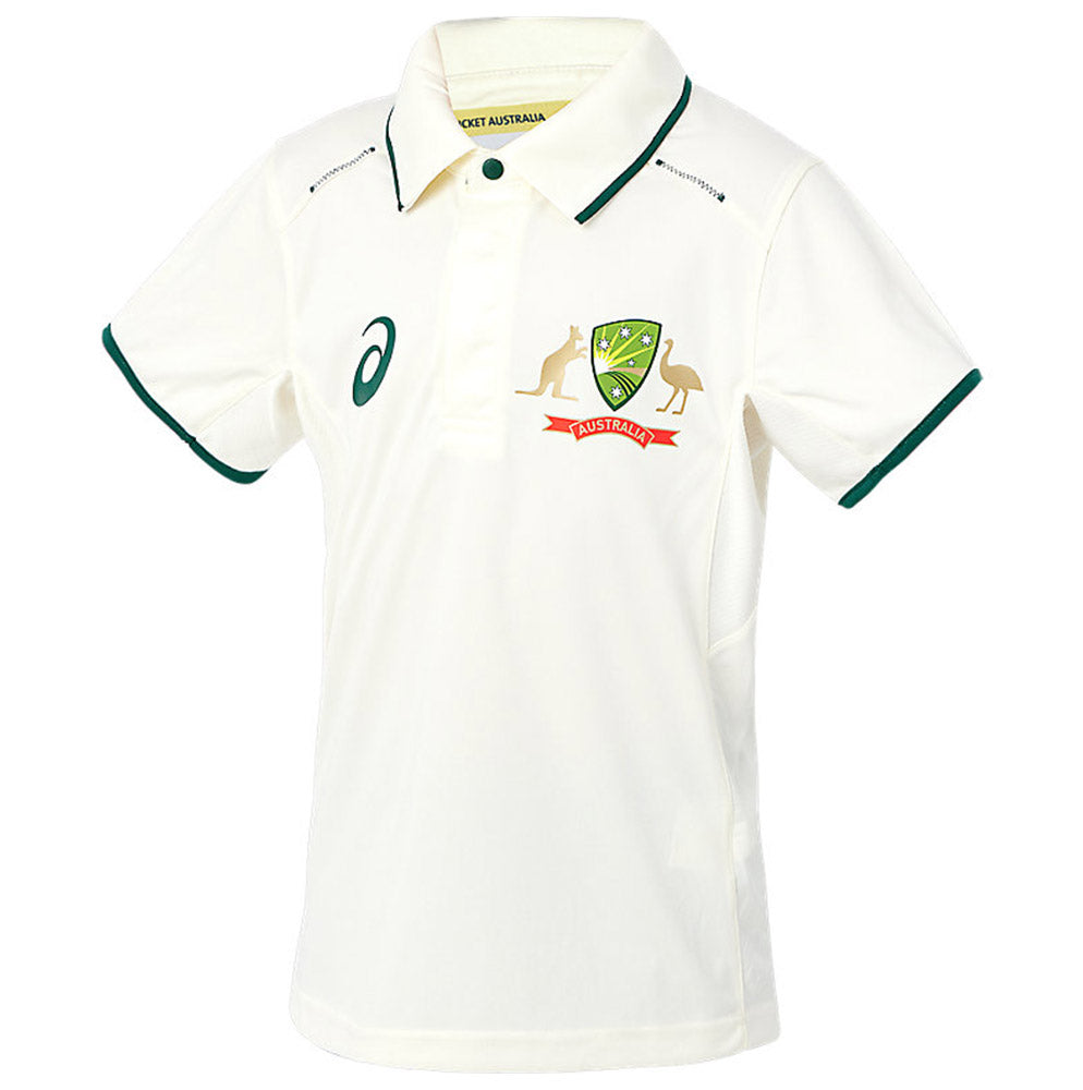 ASICS CA 23 24 REPLICA TEST SHIRT JUNIOR Greg Chappell Cricket Centre