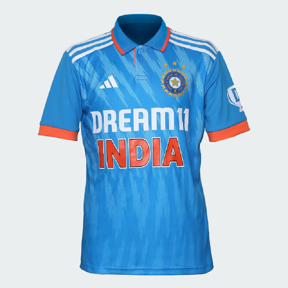 adidas INDIA CRICKET ODI JERSEY JUNIOR – Greg Chappell Cricket Centre