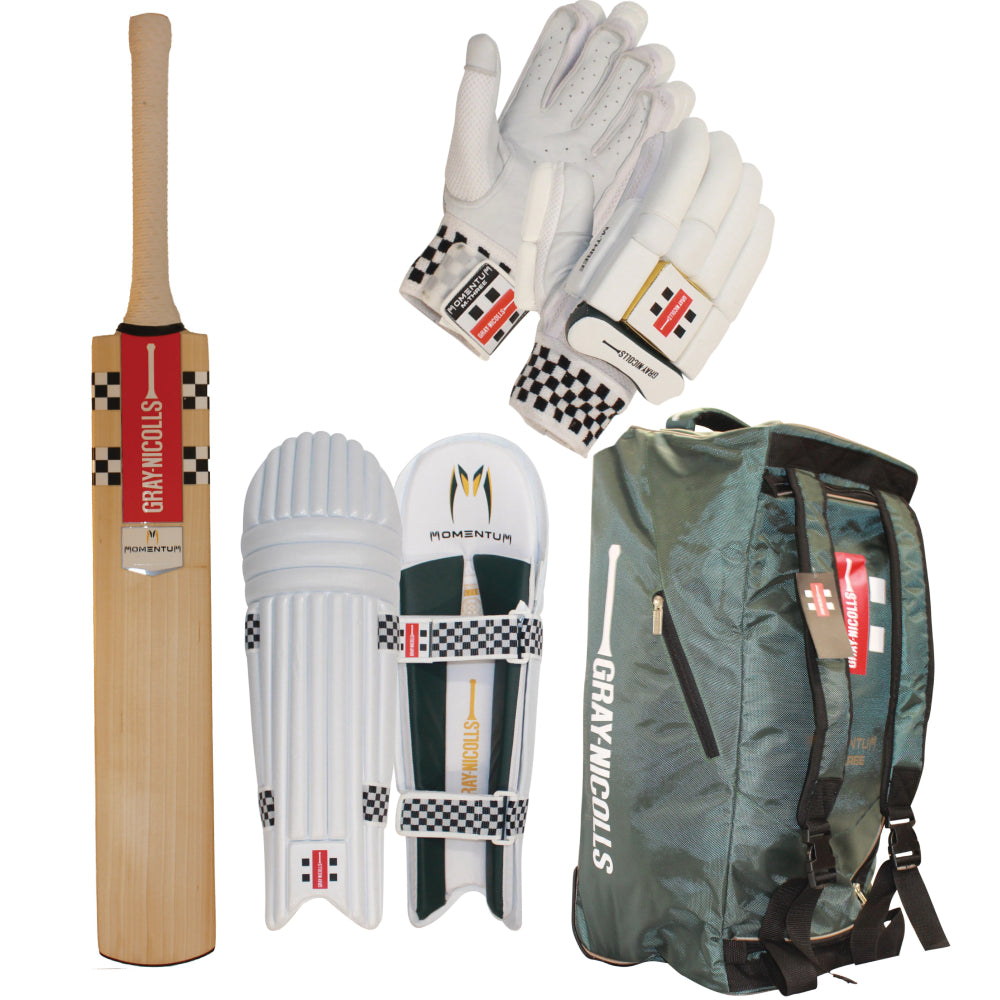 GCCC Exclusive! Gray-Nicolls Momentum M-Three Bundle, Youth size