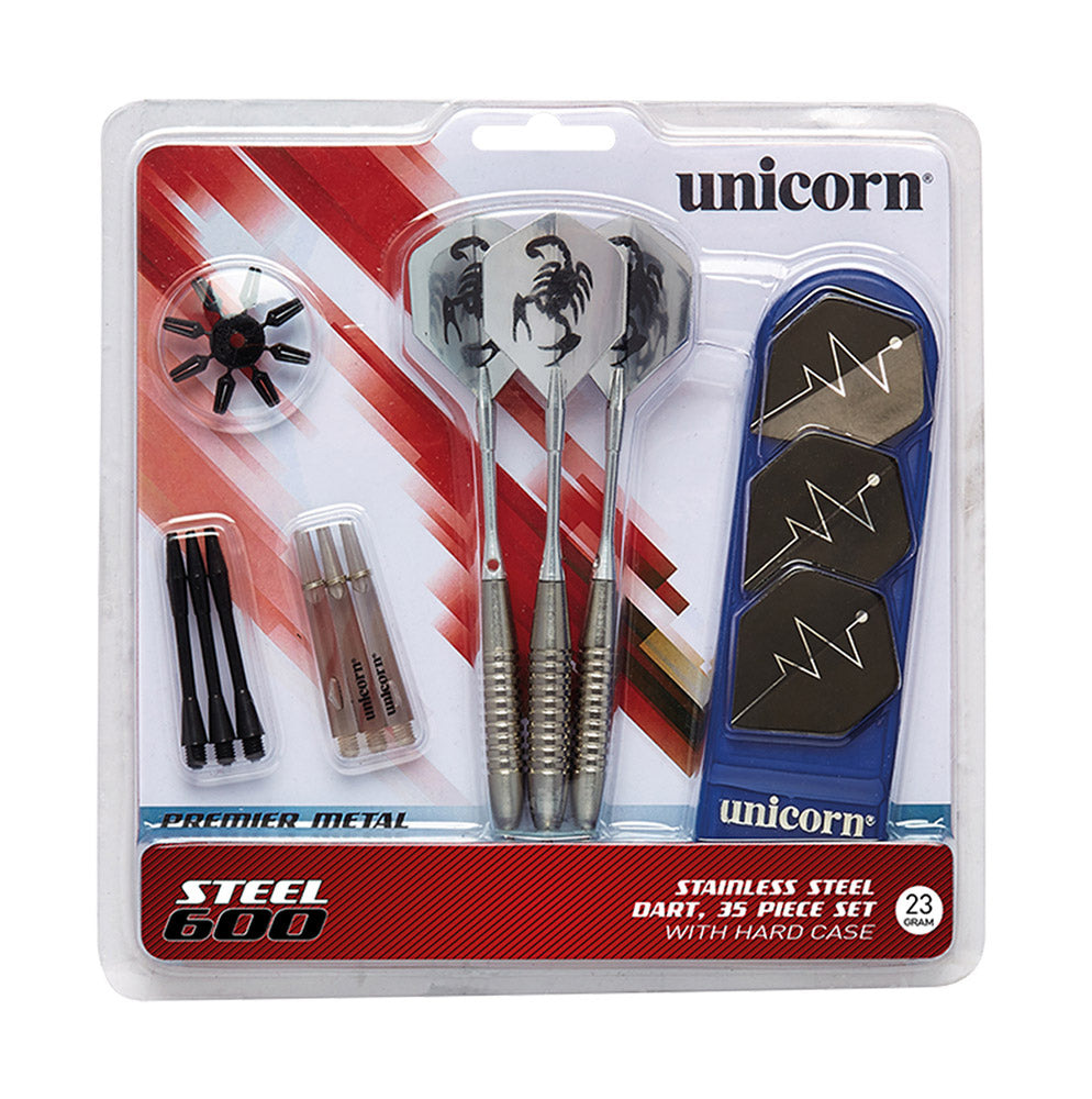 UNICORN STEEL 600 STAINLESS STEEL DARTS