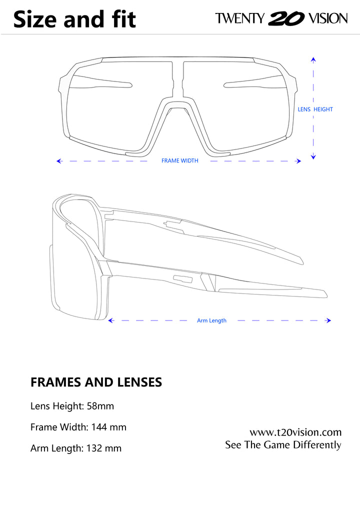 TWENTY20 VISION SUNGLASSES FLAIRS FULL GOLD LENS