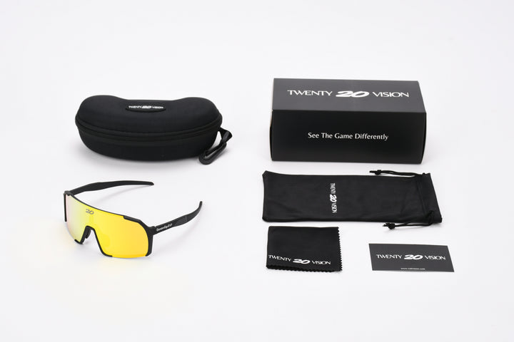 TWENTY20 VISION SUNGLASSES FLAIRS FULL GOLD LENS - KIDS
