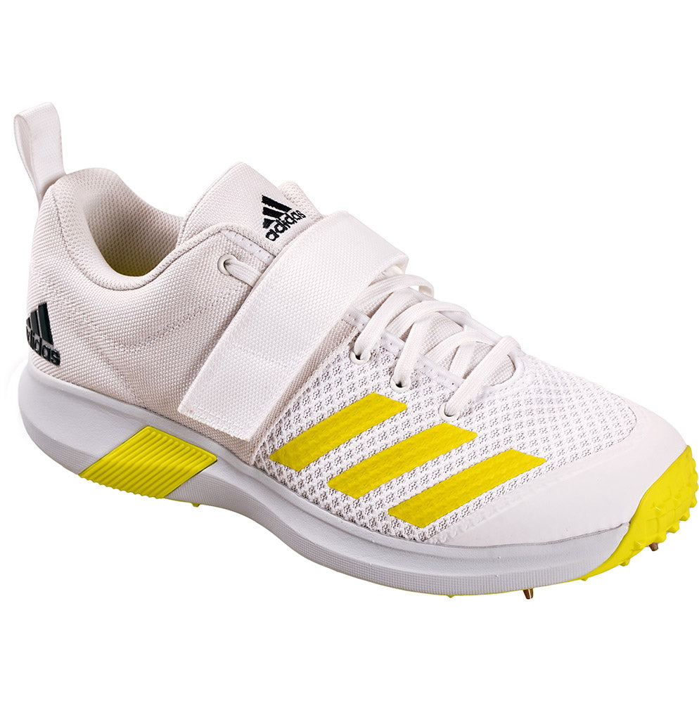 ADIDAS adiPOWER VECTOR CRICKET SPIKE YELLOW Greg Chappell Cricket Centre