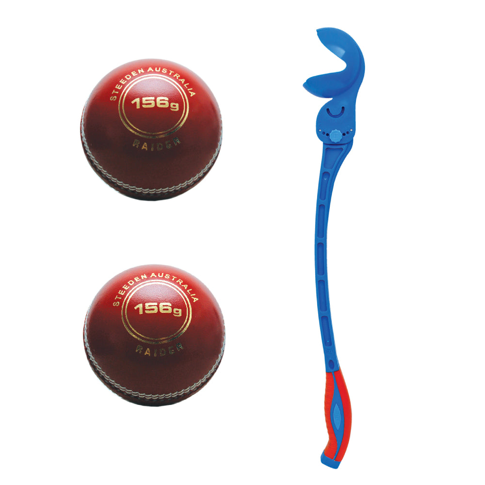 Training Bundle! Robo Arm ball thrower & two cricket balls