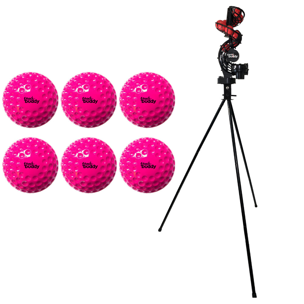 Training Bundle! Speed Buddy Bowling Machine with 6 Light Machine Balls