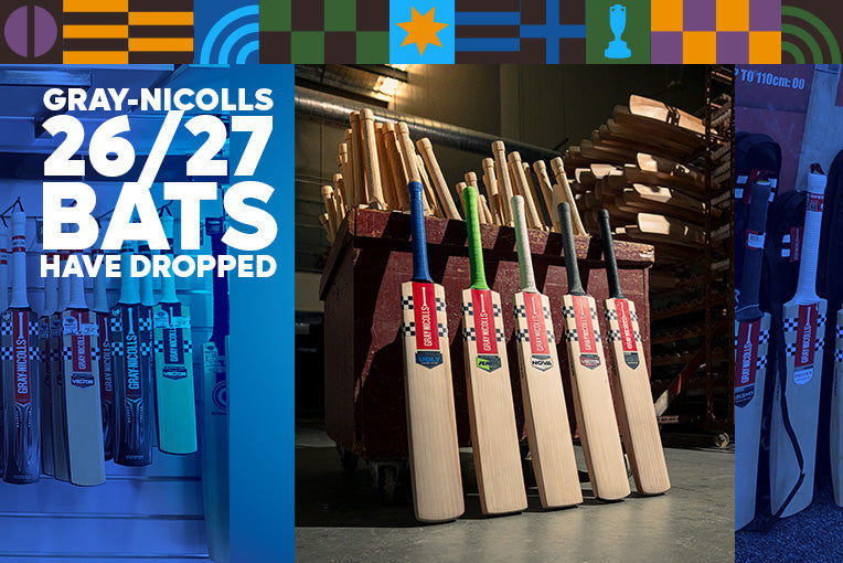 New Bats! The 2026/27 Gray-Nicolls Cricket Bat Range Arrives at the Greg Chappell Cricket Centre!
