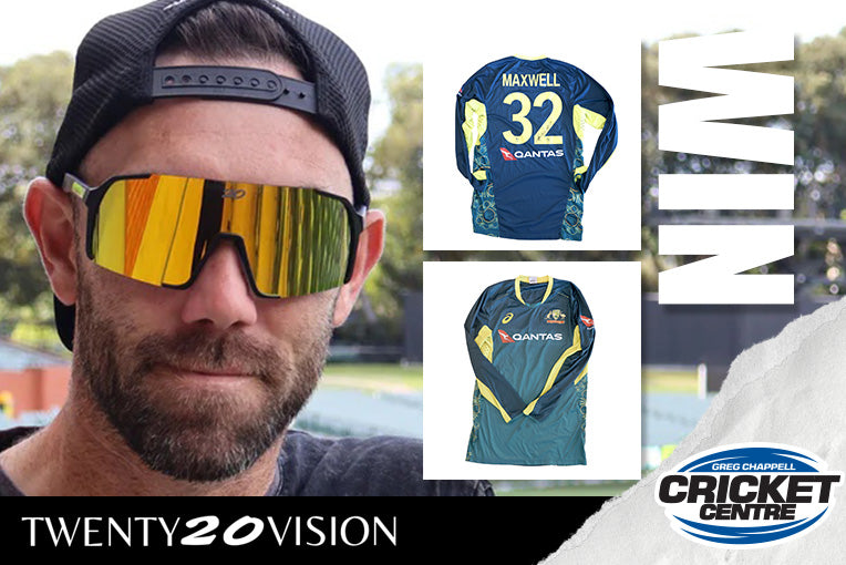 Twenty20 Vision Sunglasses, Win a signed Glenn Maxwell shirt!!