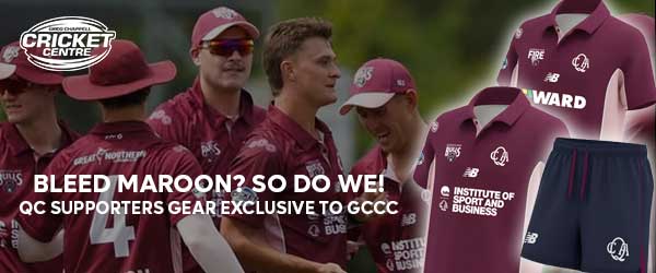 Queensland Bulls replica gear. Exclusive to the Greg Chappell Cricket Centre