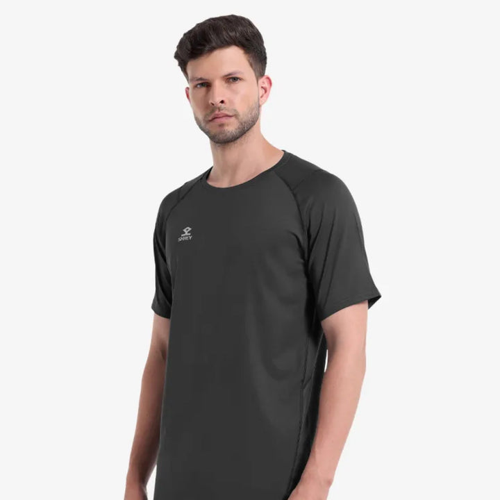 SHREY MENS ELITE TRAINING SHIRT 2.0 BLACK