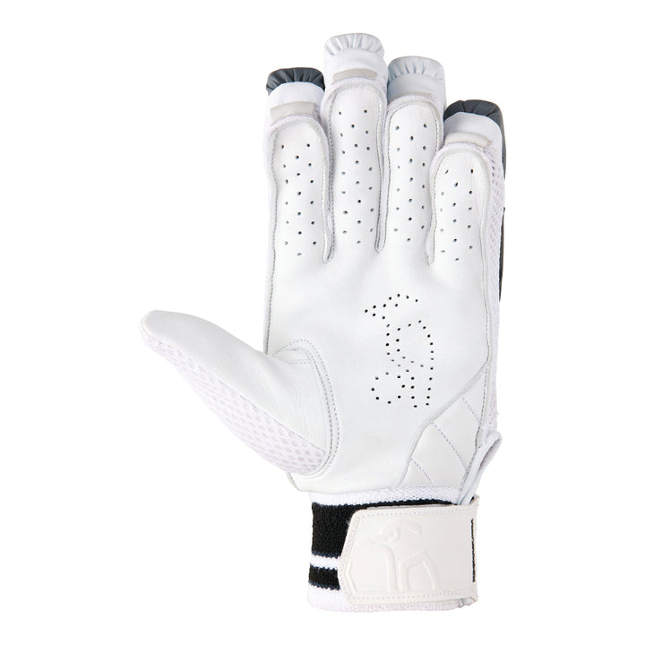 the palm of a Kookaburra Shadow 2.0 cricket batting glove.
