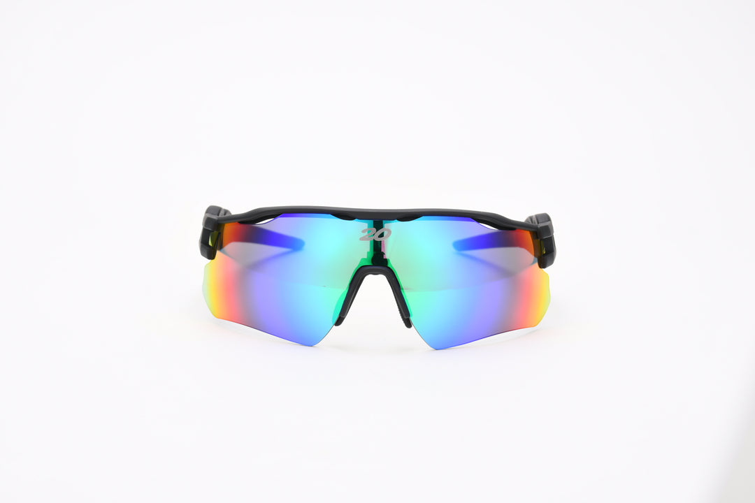 TWENTY20 VISION SUNGLASSES PURIST MIRROR GREEN LENS - ADULT