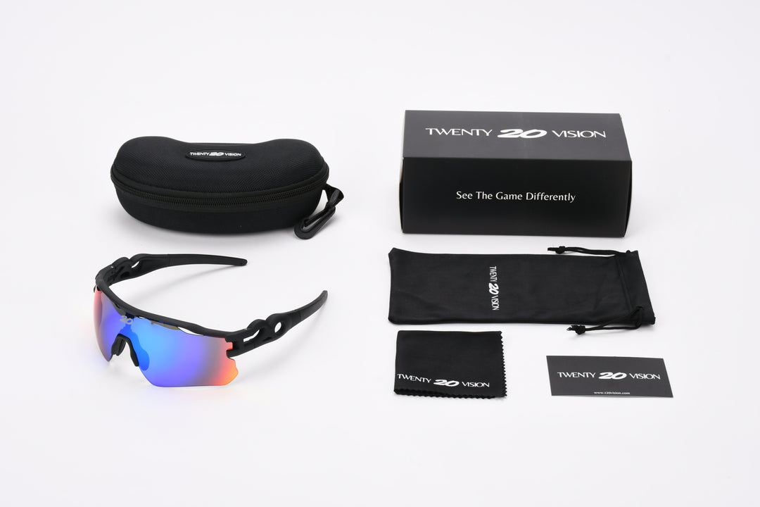 TWENTY20 VISION SUNGLASSES PURIST MIRROR GREEN LENS - ADULT